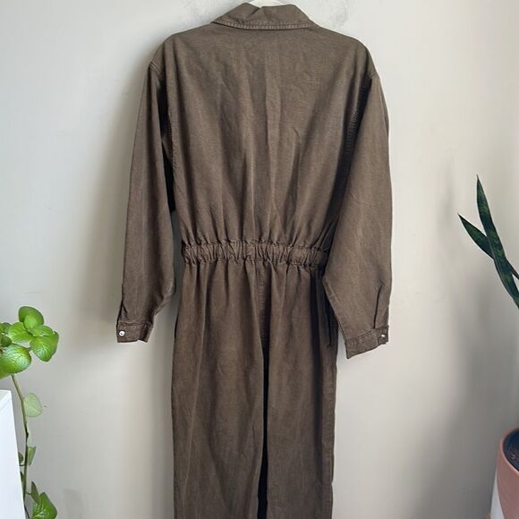 GOOD AMERICAN Good Cinched Jumpsuit 2/Medium - Picture 9 of 11